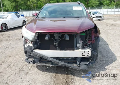 2015 Toyota Highlander Xle V6 из США, поврежденный, VIN 5TDKKRFH4FS039538